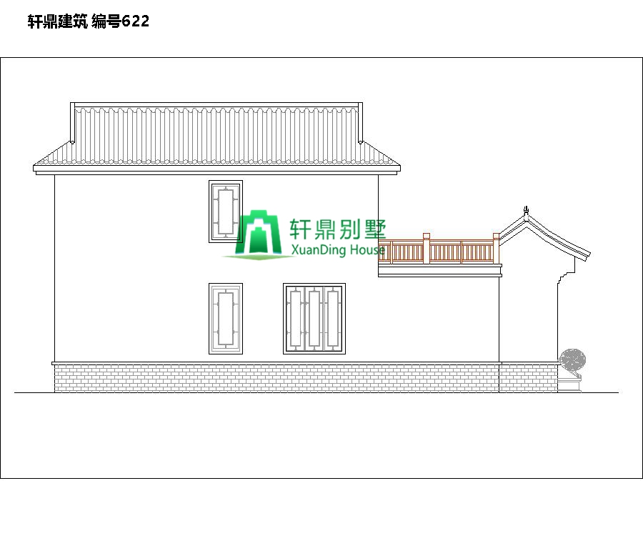 高端帶院中式自建別墅設(shè)計圖5.jpg 高端帶院中式自建別墅設(shè)計圖5.jpg