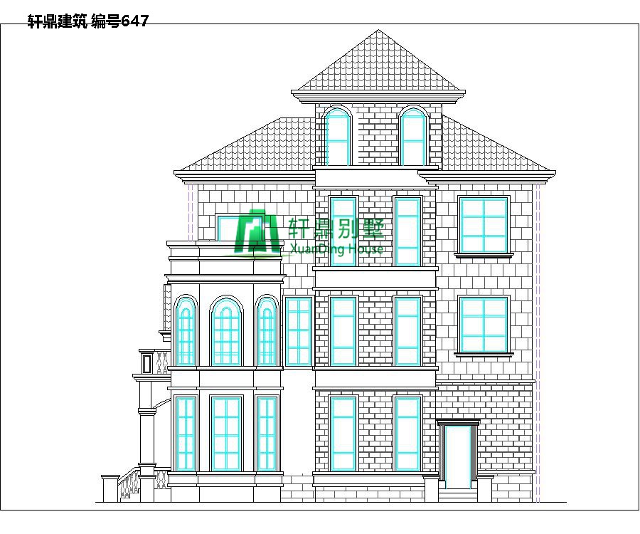 歐式三層半自建別墅設(shè)計(jì)圖3.jpg 歐式三層半自建別墅設(shè)計(jì)圖3.jpg