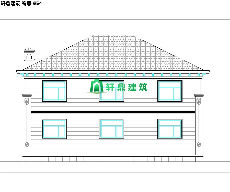 經(jīng)典小二層歐式自建別墅施工圖08.jpg 經(jīng)典小二層歐式自建別墅施工圖08.jpg