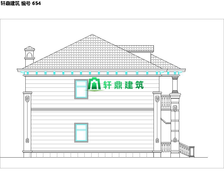 經(jīng)典小二層歐式自建別墅施工圖09.jpg 經(jīng)典小二層歐式自建別墅施工圖09.jpg
