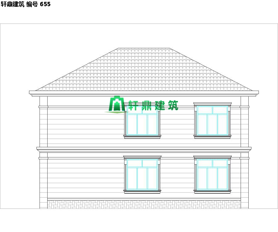 經典現代自建小別墅設計施工圖07.jpg 經典現代自建小別墅設計施工圖07.jpg