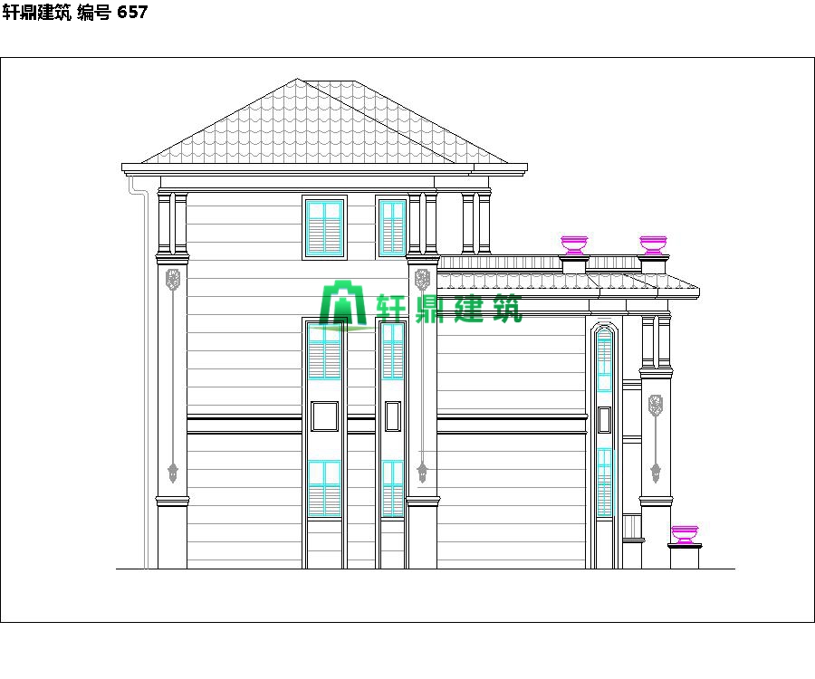 精品歐式三層自建別墅設(shè)計施工全套圖紙08.jpg 精品歐式三層自建別墅設(shè)計施工全套圖紙08.jpg