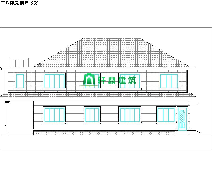 清新小二層自建別墅設(shè)計(jì)施工圖02.jpg 清新小二層自建別墅設(shè)計(jì)施工圖02.jpg