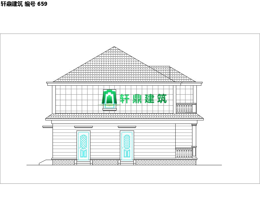 清新小二層自建別墅設(shè)計(jì)施工圖03.jpg 清新小二層自建別墅設(shè)計(jì)施工圖03.jpg