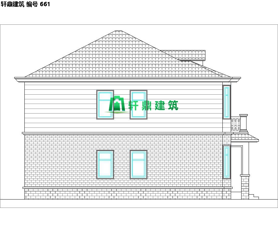 經(jīng)典小戶型二層別墅設(shè)計(jì)施工圖08.jpg 經(jīng)典小戶型二層別墅設(shè)計(jì)施工圖08.jpg
