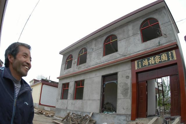 農村自建的兩層別墅 農村自建的兩層別墅