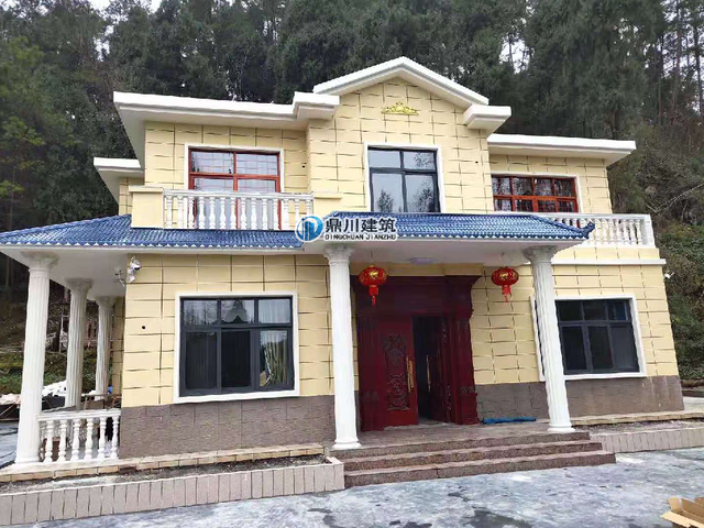 農(nóng)村自建簡歐式別墅 農(nóng)村自建簡歐式別墅