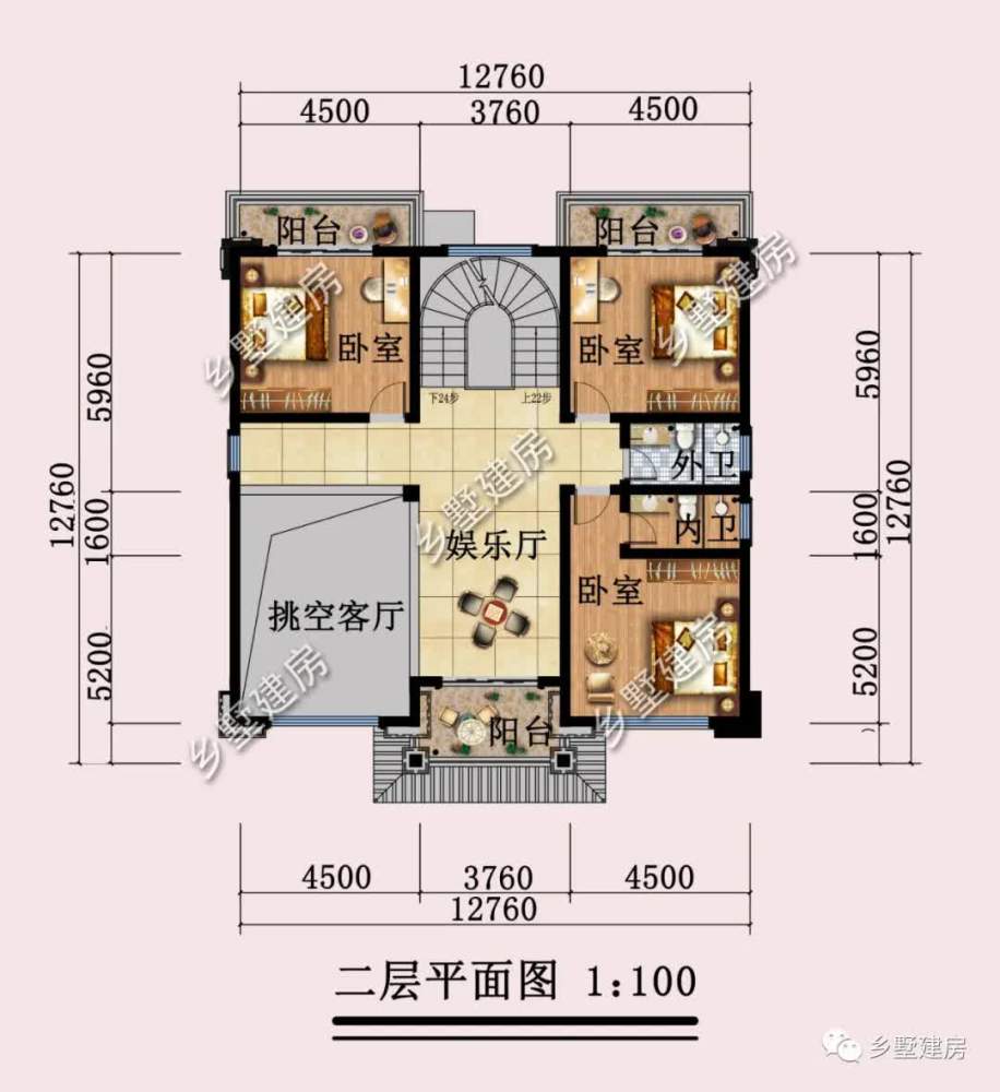 三層新中式風(fēng)格的農(nóng)村自建別墅設(shè)計(jì) 三層新中式風(fēng)格的農(nóng)村自建別墅設(shè)計(jì)