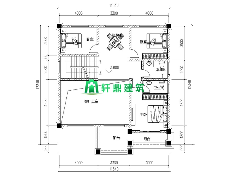 三層復式設計 三層復式設計