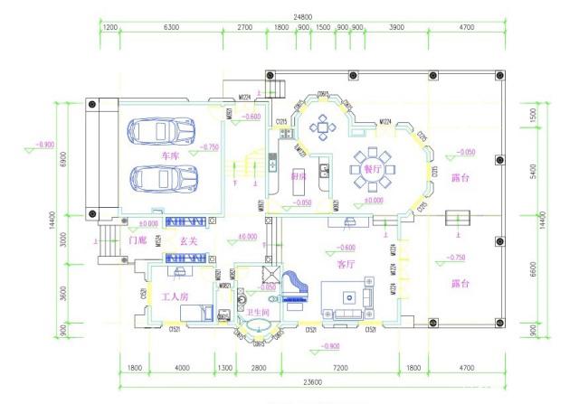 農村新中式和歐式別墅設計 農村新中式和歐式別墅設計