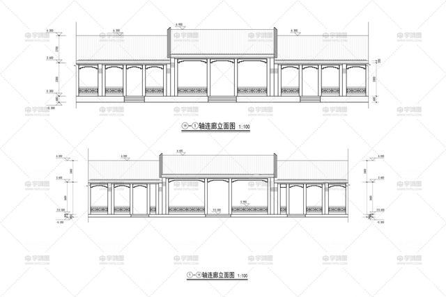 農村中式四合院別墅設計 農村中式四合院別墅設計