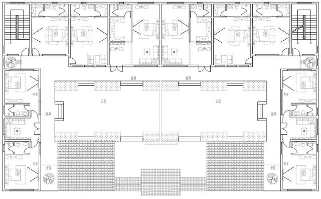 四合院別墅設計 四合院別墅設計