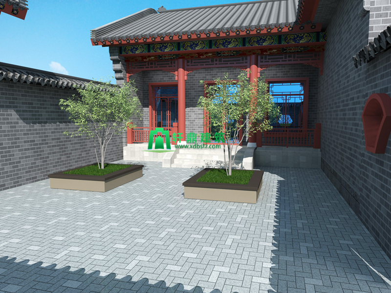 中式四合院 中式四合院