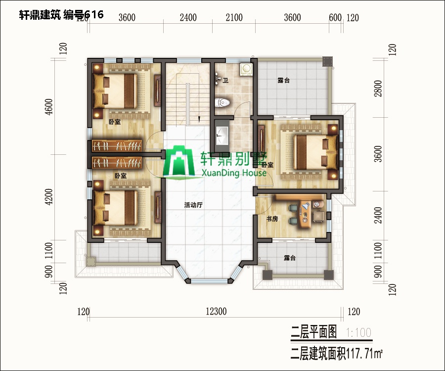 現(xiàn)代精品二層自建別墅設計圖p2.jpg 現(xiàn)代精品二層自建別墅設計圖p2.jpg