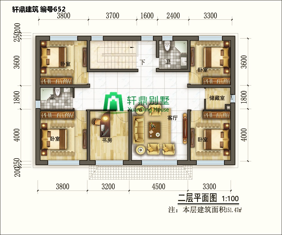 農(nóng)村二層自建別墅設計6.jpg 農(nóng)村二層自建別墅設計6.jpg