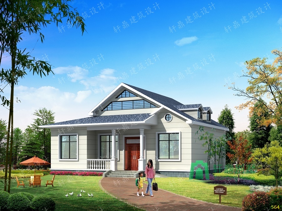 一層帶閣樓自建房屋設(shè)計(jì)圖.jpg 一層帶閣樓自建房屋設(shè)計(jì)圖.jpg