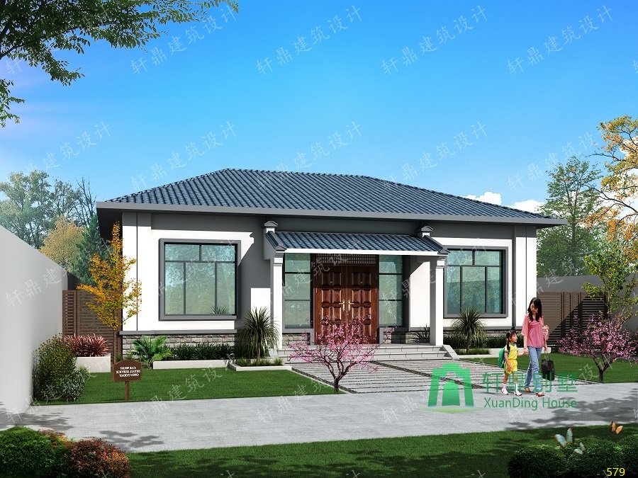 新中式一層自建房屋設(shè)計(jì)圖紙.jpg 新中式一層自建房屋設(shè)計(jì)圖紙.jpg